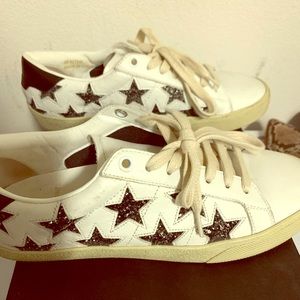 YSL Saint Laurent Paris Star Sneaker size 38